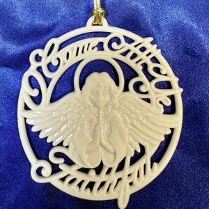 Lenox Christmas Ornament OH COME ALL YE FAITHFUL Angel